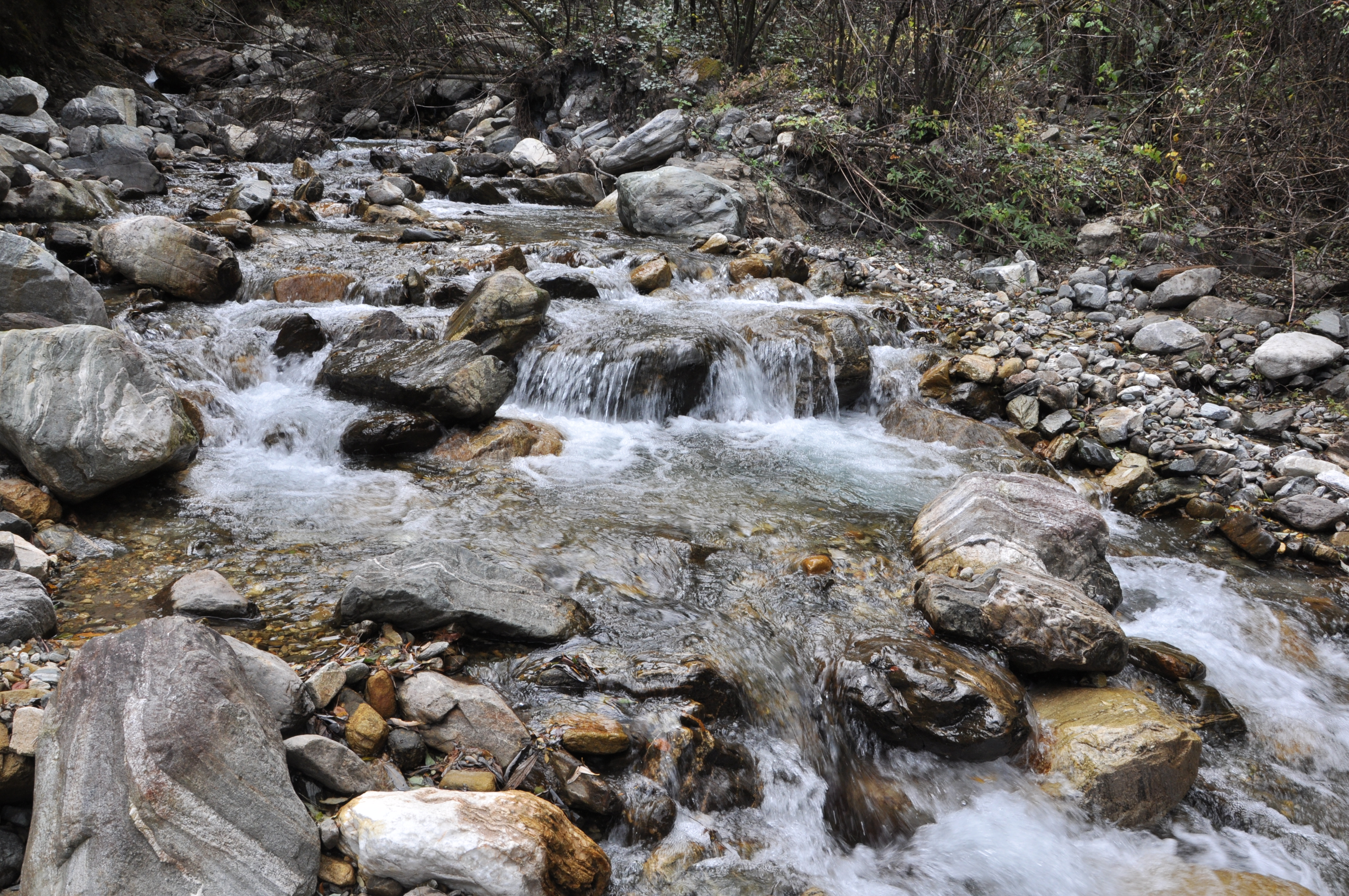 river in the Hengduan Mountain region