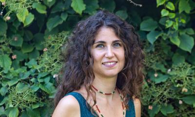 Afroditi Grigoropoulou, diesjährige Preisträgerin des Marthe-Vogt-Preises.