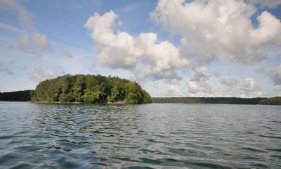 Das Bild zeigt den Stechlinsee
