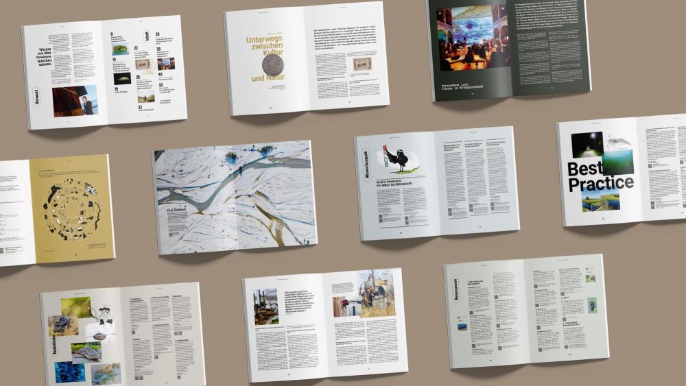Beispielseiten aus dem Magazin