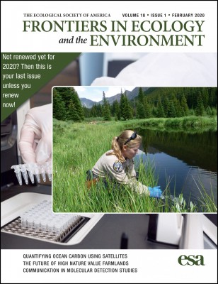 Frontiers in Ecology and the Environment