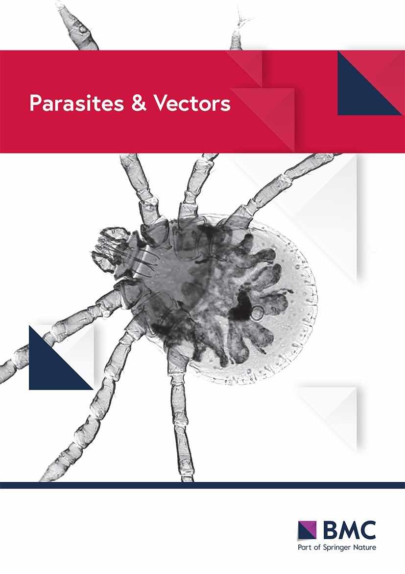 Parasites&Vectors Titelbild von Parasites&Vectors